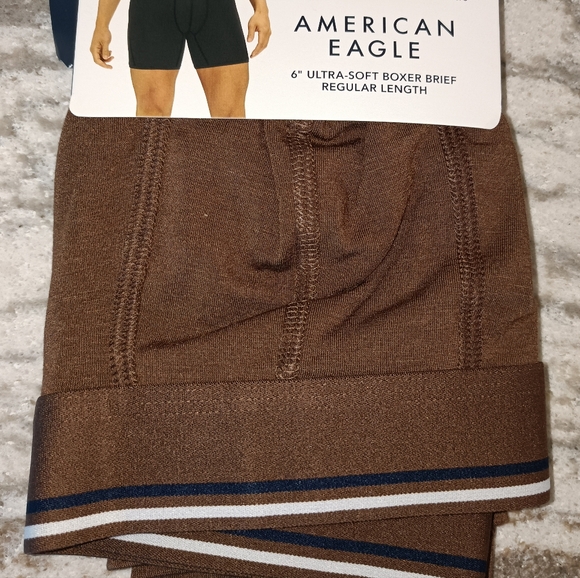 NEW American Eagle Outfitters Men's Ultra Soft Boxer Brief Underwear Size Medium - Picture 2 of 2